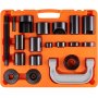 VEVOR Ball Joint Press Kit, 21 pcs Tool Kit, C-press Ball joint Remove and Install Tools, for Most 2WD and 4WD Cars, Heavy Duty Ball Joint Repair Kit for Automotive Repairing