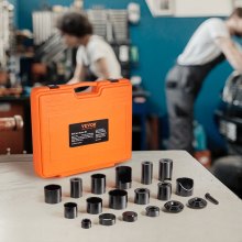 VEVOR Kit de presse à rotule C-press Outils à rotule 21 pièces Kit de réparation automobile
