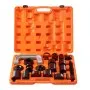 VEVOR Ball Joint Press Kit, 25 pcsTool Kit, C-press Ball joint Remove and Install Tools, for Most 2WD and 4WD Cars, Heavy Duty Ball Joint Repair Kit for Automotive Repairing