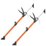 VEVOR Cabinet Jack Support Pole, 2-Pack, 54-115 cm Steel Telescopic Quick Support Rod, Adjustable 3rd Hand System up to 70 kg Capacity for Installing Cabinets, Lifting Drywall, Cargo Bars