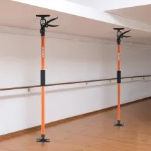 VEVOR Cabinet Jack Support Pole, 2-Pack, 116-290 cm Steel Telescopic Quick Support Rod, Adjustable 3rd Hand System up to 70 kg Capacity for Installing Cabinets, Lifting Drywall, Cargo Bars