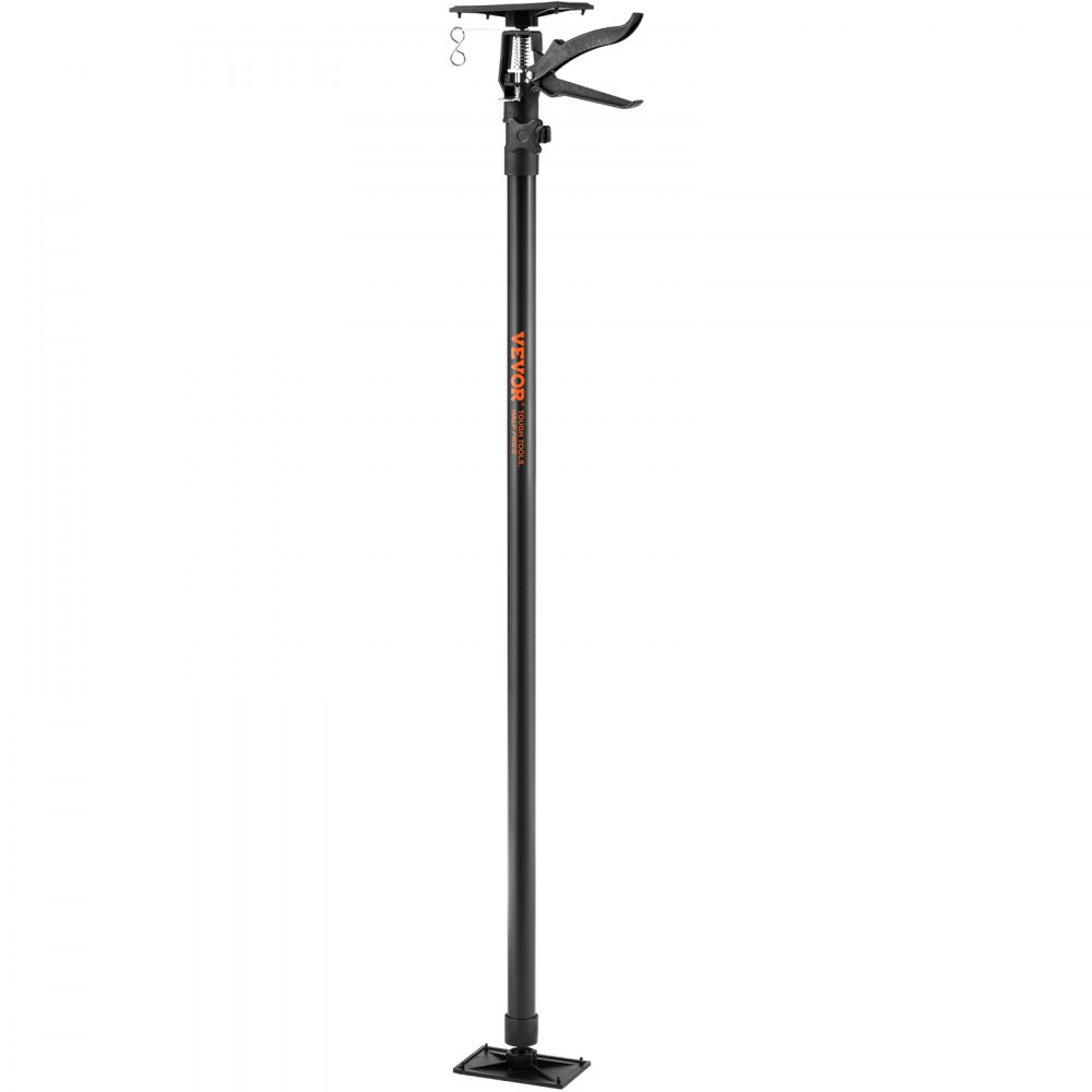 VEVOR Adjustable Support Pole, 4 Pcs 66 lbs Capacity 3rd Hand Support System, 45.2 in - 114.17 in Telescoping Support Pole, with Storage Bag, for Cabinet Jacks, Cargo Bars, Drywalls, Tire Jack