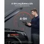 VEVOR tredobbelt linse endoskopkamera, 4,5" IPS-skærm Borescope-inspektionskamera med 1080P-objektiv, halvstivt slangekabel, 8 lys, 2860 mAh batteri, vandtæt endoskop til auto, væg, afløb