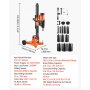 VEVOR Diamond Core Drilling Machine, 20-305mm Drilling Capacity, Dry/Wet Concrete Core Drill Rig with 12 Drill Bits,  Tiltable Stand & Wheeled Base, 3000W (Max 3500W) 1000/550RPM, UNC1 1/4–7 Thread