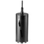 VEVOR Core Drill Bit, 4-1/2 inch Diameter, 9-1/2 inch Drilling Depth, 5/8-11 Internal Thread, Diamond Dry Coring Bit with 3 Adapters, Pilot Drill and Hex Wrench, for Concrete, Red Bricks, and Masonry
