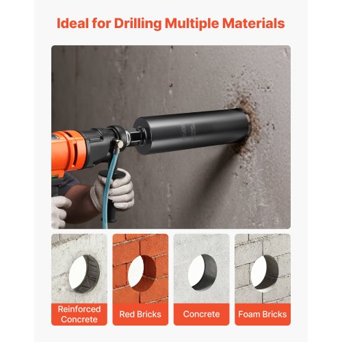 DaduoRi Premium 3 Wet Core Drill Bit For Hard Concrete