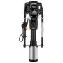 VEVOR Gas Powered T Post Driver, 37.7cc 4-Stroke Engine Efficient Post Pounder with 3 Piling Sleeves, Vibration-Reducing Handle, Heavy Duty Fence Pile Driver for Farm, Orchard, Road Work, Landscaping