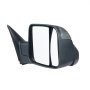 VEVOR Towing Mirrors, for 2009-2018 Dodge Ram 1500, 2010-2018 Ram 2500 3500, 2019-2023 Ram 1500 Classic Model, Power Heated with Signal Light & Puddle Light, Manual Controlling Flipping Folding, Black