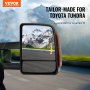 VEVOR towing mirrors for toyota tundra, with scenic mountain reflection, fit 2007-2016 models.