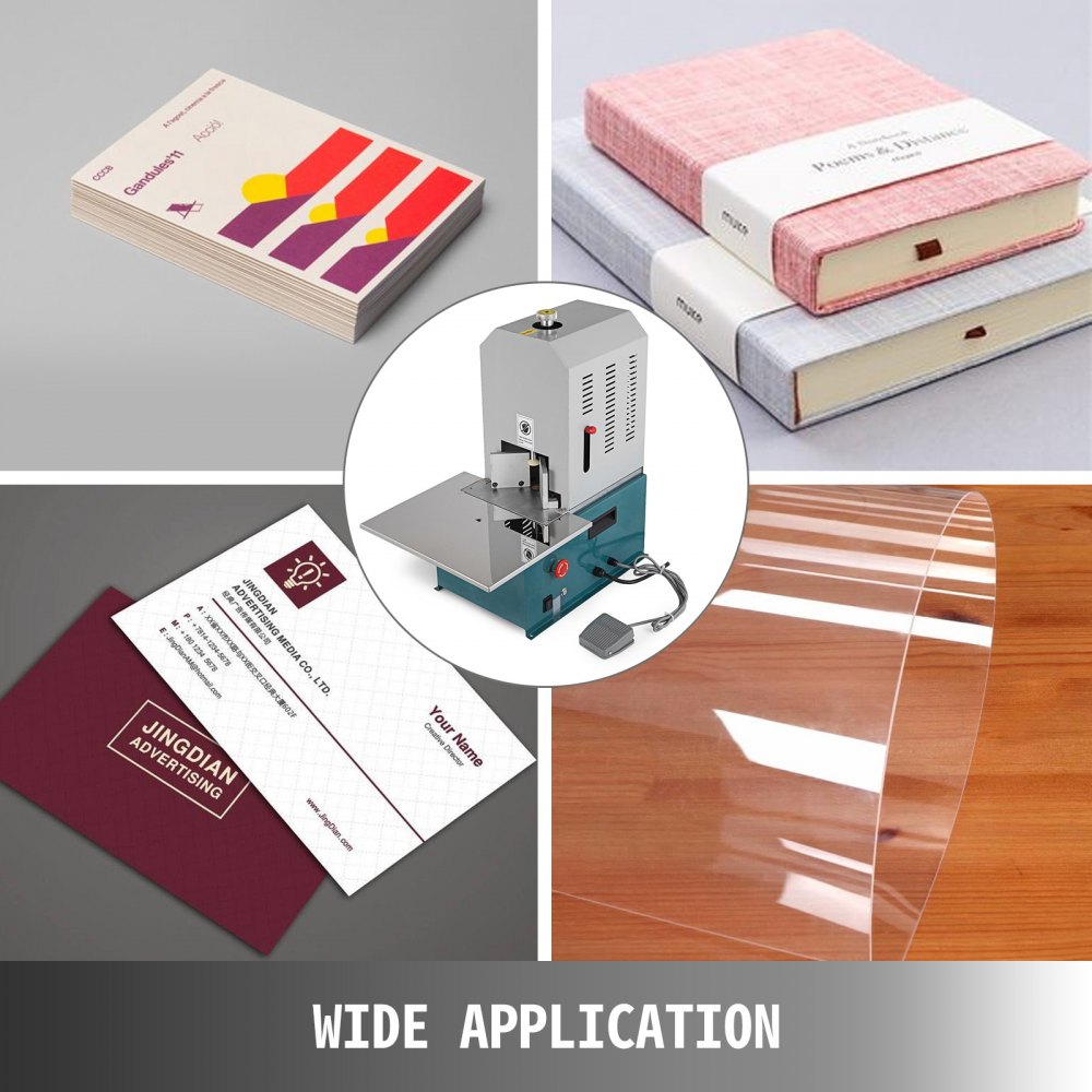 VEVOR Electric Round Corner Machine Heavy Duty Fillet Paper Cutter Machine Round Cornering with 7 Built R3-R6, R8-R10 Fillet Paper Cutter Machine Cutting Name Card