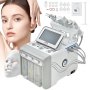 VEVOR 7 in 1 Hydrogen Oxygen Facial Machine, Professional Hydrafacial Machine for Spa with 7-inch LCD Touch Screen