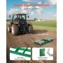 VEVOR Drag Harrow 4 ft Heavy Duty Tow Behind Drag Harrow Driveway Grader Rake