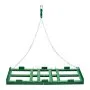 VEVOR Drag Harrow, 4 ft Heavy Duty Tow Behind Drag Harrow with Adjustable Bars & 72 in Chain, Driveway Grader Landscape Rake for ATV, UTV, Tractor, Mower Tow Behind Yard Lawn Leveling Tool
