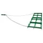 VEVOR Drag Harrow, 6 ft Heavy Duty Tow Behind Drag Harrow with Adjustable Bars & 72 in Chain, Driveway Grader Landscape Rake for ATV, UTV, Tractor, Mower Tow Behind Yard Lawn Leveling Tool