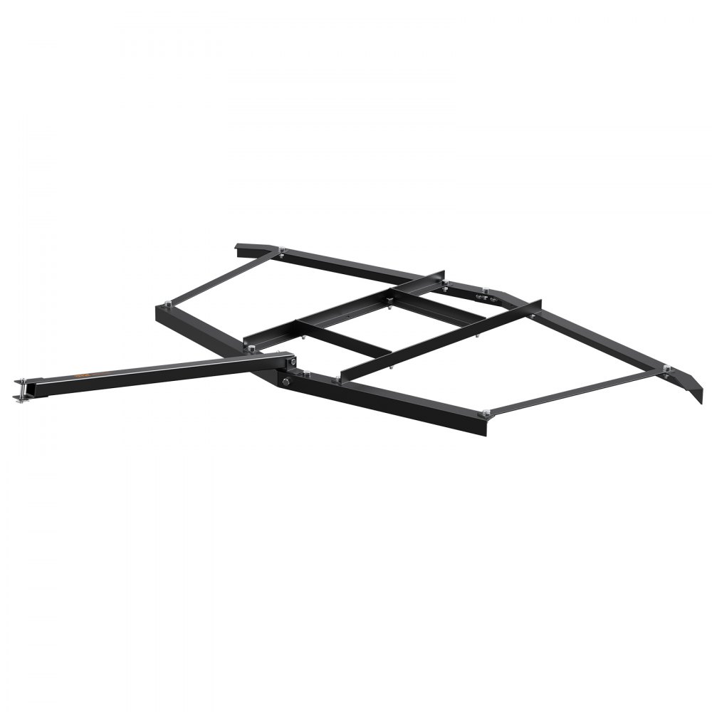 VEVOR Driveway Drag, 76,57" Width Tow Behind Drag Harrow, Q235 Steel Driveway Grader με ρυθμιζόμενες ράβδους, υποστήριξη έως 50 lbs, Driveway Tractor Harrow για ATV, UTV, Τρακτέρ Garden Lawn
