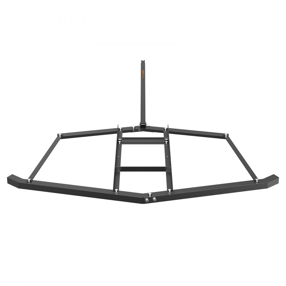 VEVOR Driveway Drag, 76.57" Width Tow Behind Drag Harrow, Q235 Steel Driveway Grader with Adjustable Bars, Support up to 50 lbs, Driveway Tractor Harrow for ATVs, UTVs, Garden Lawn Tractors