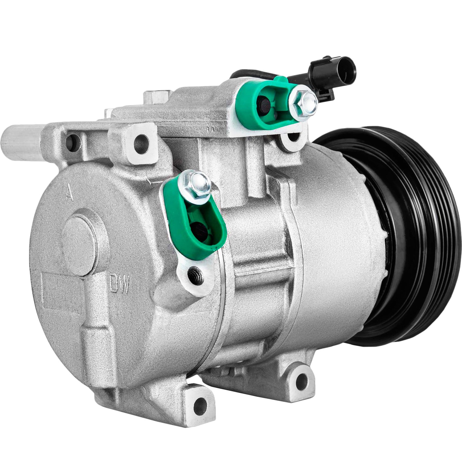VEVOR CO 10980C Universal Air Conditioner AC Compressor 2007 2008 2009 2010 For Kia Rio Rio5 1.6L 2006-2011 97371 977011G010