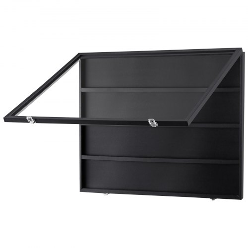 VEVOR 36 Graded Sports Card Display Case, 30.5x24.3x2.1 in/77.5x61.7x5.3 cm, Baseball Card Display Frame with 98% UV Protection Clear View PC Glass, Lockable Wall Cabinet for Football Basketball Hockey Trading Card | VEVOR 36 Graded Sports Card Display Case, 30.5x24.3x2.1 in/77.5x61.7x5.3 cm, Baseball Card Display Frame with 98% UV Protection Clear View PC Glass, Lockable Wall Cabinet for Football Basketball Hockey Trading Card |