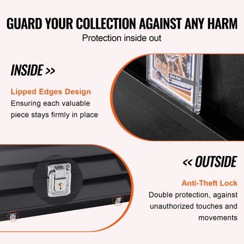 baseball card display case uv protection Sports Trading Card Storage Box,Baseball Card Display Case,with ,Lighted Strip (Card Not Included) for Football Basketball Hockey Game and ComicTrading Card. : Sports & Outdoors Sfugno Color Display Case -Sports Cards -