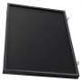 black VEVOR jersey display frame with hooks for wall mounting.