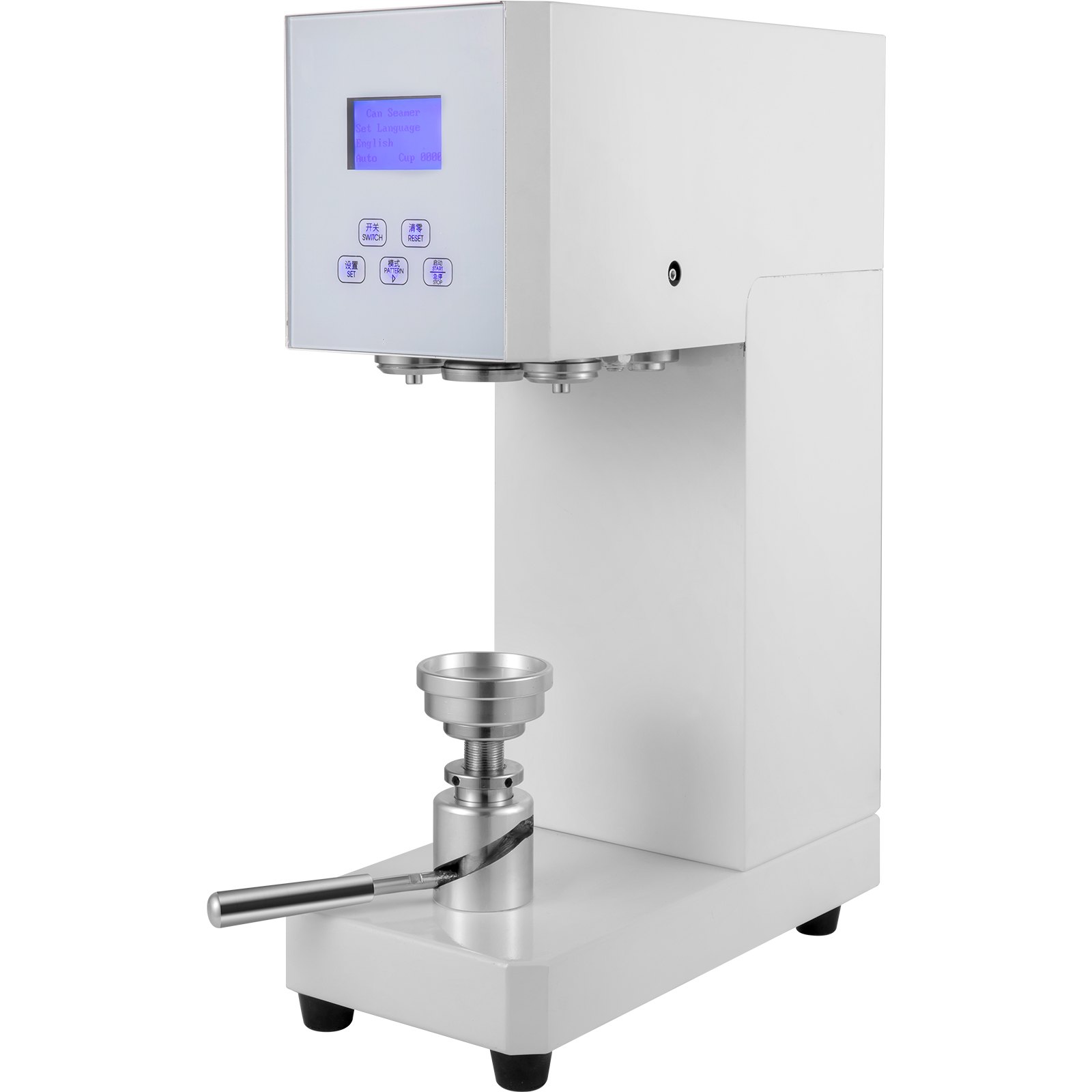 VEVOR Can Seamer, 2.2 inch/56 mm Diameter Sealing, Semi Automatic Tin Can Sealer Machine with 2.4 -6.7 inch/60-170 mm Applicable Can Height and Digital Control, 370W Electric Beer Can Seamer for Cans