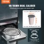 VEVOR Fully Automatic Cup Sealing Machine, 500-650 Cups/H, Cup Sealer Machine for 180 mm Tall & 90/95 mm Cup, Electric Boba Tea Sealer with Digital Control LCD Panel for Bubble Milk Tea Coffee, Black
