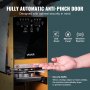 VEVOR Fully Automatic Cup Sealing Machine, 500-650 Cups/H, Cup Sealer Machine for 180 mm Tall & 90/95 mm Cup, Electric Boba Tea Sealer with Digital Control LCD Panel for Bubble Milk Tea Coffee, Gold