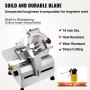 VEVOR Automatic Meat Slicer, 540W Deli Slicer, 2 PCS 10" Stainless Steel Removable Blade, 0-15mm Adjustable Thickness, Child Lock Protection, Food Slicer Machine for Meat Cheese Bread for Home Use