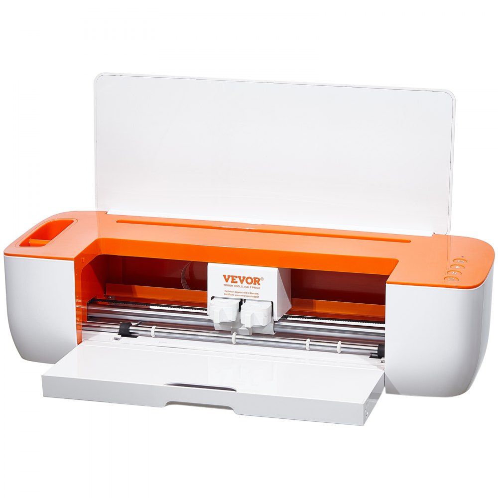 VEVOR Vinyl Cutter Machine, Bluetooth Connectivity DIY Cutting Machine, Massive Designs Included, Compatible with iOS, Android, Mac, and Windows, for Creating Customized Cards, Home Decor