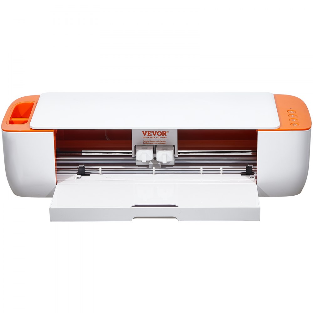 VEVOR Vinyl Cutter Machine, Bluetooth Connectivity DIY Cutting Machine, Massive Designs Included, Compatible with iOS, Android, Mac, and Windows, for Creating Customized Cards, Home Decor