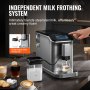 Πλήρως αυτόματη μηχανή εσπρέσο VEVOR 20 Bar με Auto Milk Frother & Grinder