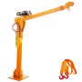 500KG Davit Crane Swivel Electric Winch 12V Heavy Duty Lifting Home Decoration