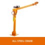 500KG Davit Crane Swivel Electric Winch 12V Heavy Duty Lifting Home Decoration