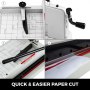 A3 Papir Guillotine 500 ark Kapacitet Papir Trimmer Cutter 430 mm skærebredde