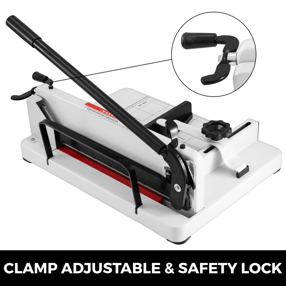 New A4-B7 Paper Photo Cutter Guillotine Trimmer Metal Base Portable 600 Sheets