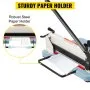 VEVOR Industrial Paper Cutter A4 Heavy Duty Paper Cutter 12 Inch Paper Cutter Heavy Duty 400 Sheets Paper Guillotine with Clear Cutting Guide Grids for Offices, Schools, Businesses and Printing Shops