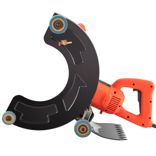 16-Inch Electric Concrete Ring Saw – 8980W Brushless Motor, 11.4 Inch Max Depth, Wet Cutting With Dust Suppression, Cuts Concrete, Rebar, Marble – 3000 RPM
