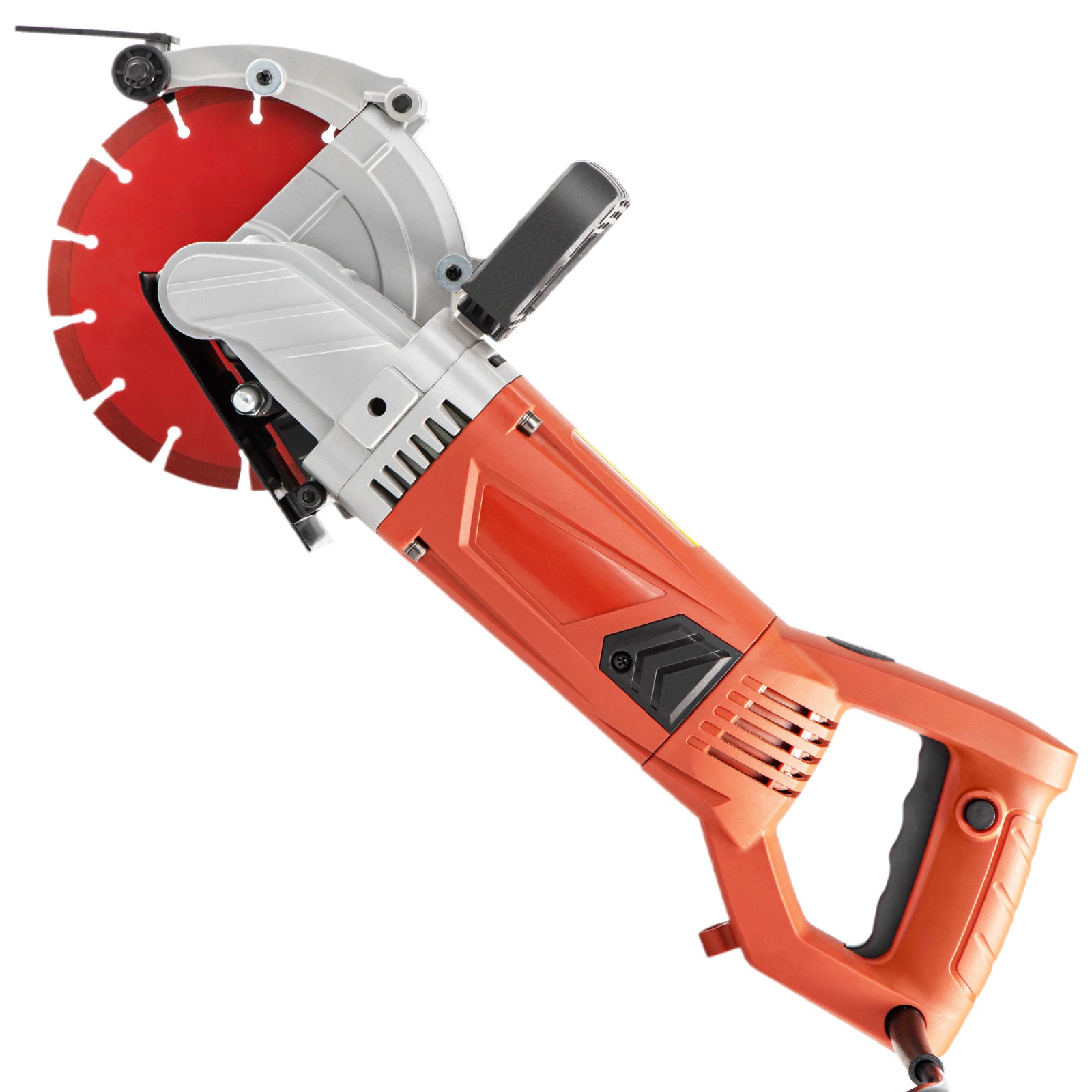 VEVOR Electric Concrete Saw, 7" Blade with 3 inch Max Cutting Depth, Wet/Dry Sawing with Blade and Tools for Granite, Brick, Porcelain, Reinforced Concrete