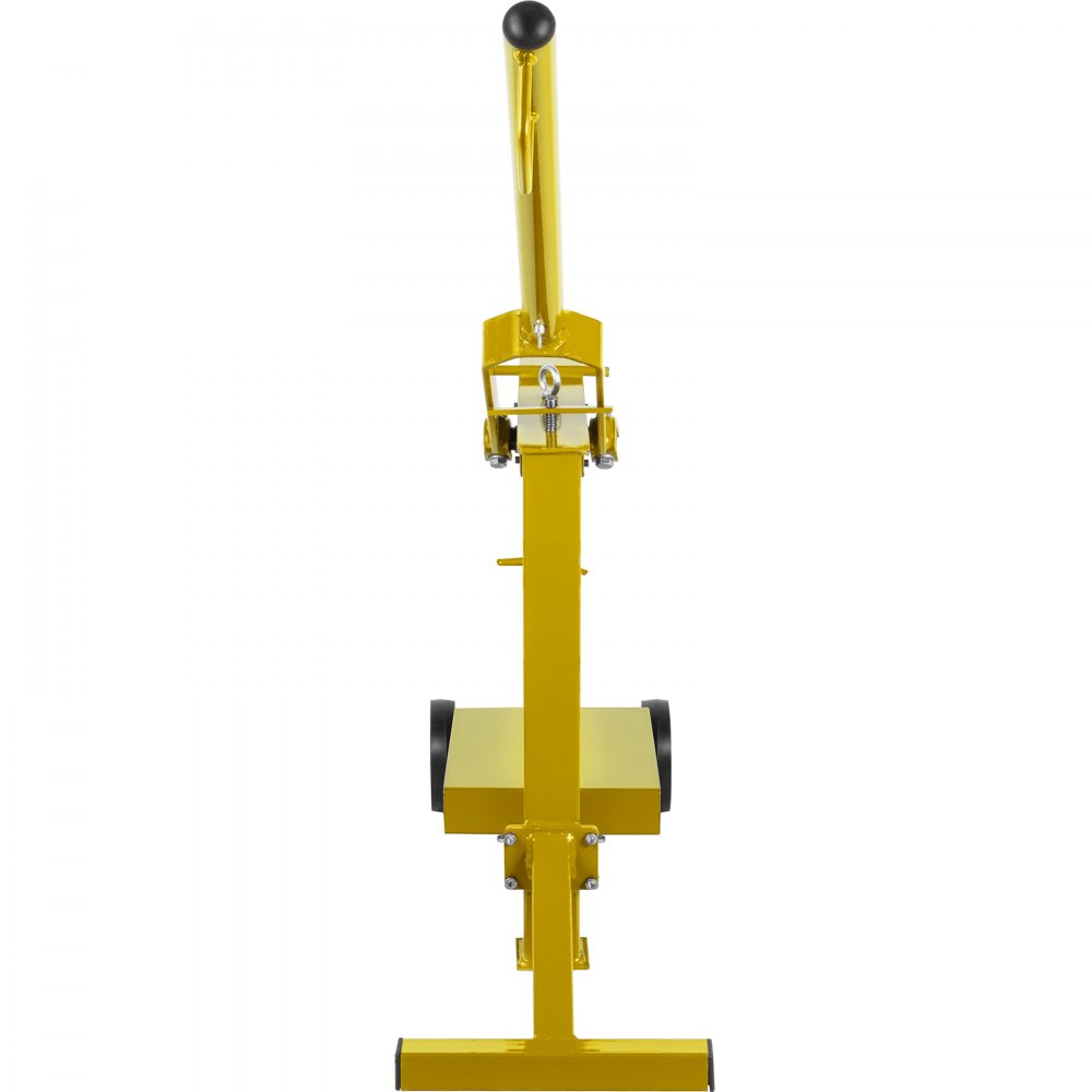 VEVOR Pavers Splitter Tool Cutting Length Max.12.6 inches Manual Pavers Splitter Tool Cutting Height Max. 5.5 inches for Splitting Cutting Standard Paving Blocks with Portable Wheels (Yellow)