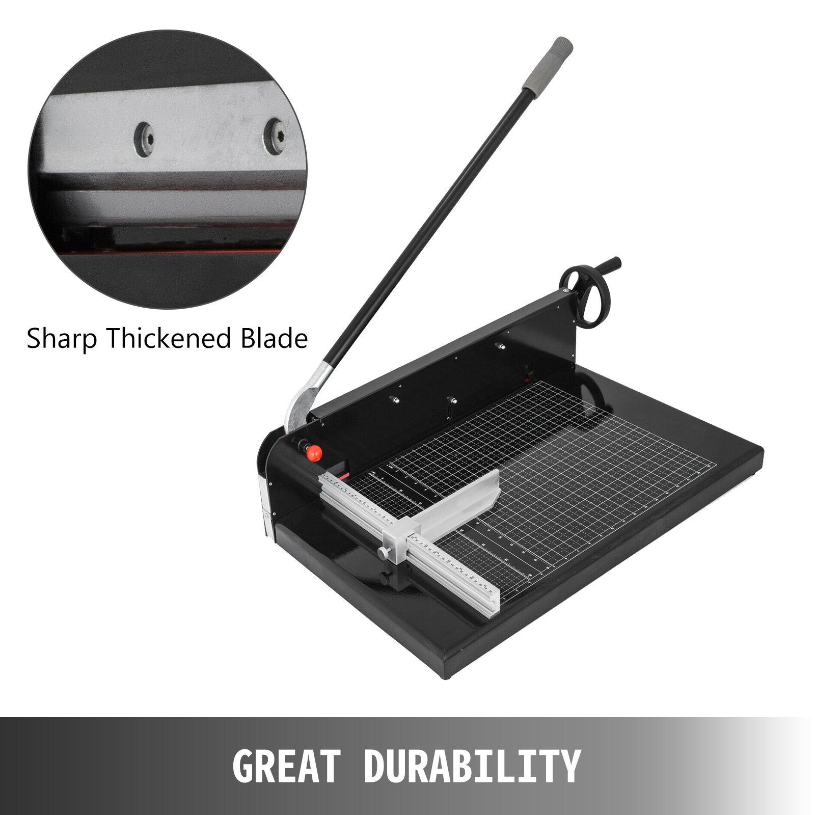 A2 19" 48cm Width Paper Cutter Guillotine Trimmer 300 Sheets Brand New