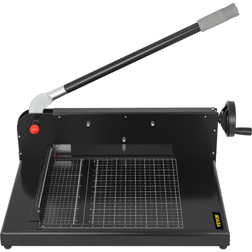 VEVOR Paper Cutter 12Inch A4 Commercial Heavy Duty Paper Cutter 300 Sheets 45HRC Hardness Stack Cutter Metal Base Desktop Stack Cutter for Home Office (A4)