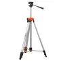 VEVOR Laser Level Tripod, ¼ x 20 Thread Mount, 27.36-68.11 inch Height Adjustment with Integrated Level Bubble Lightweight Laser Scanner Stand, Retractable Legs Aluminum Tripod for Stable Measurement