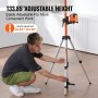 VEVOR Laser Level Tripod 1/4"-20 & 5/8"-11 gjenger 40,94-133,85 i høydejustering