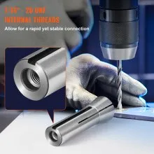 VEVOR 13 pcs Precision R8 Collet Set, 1/8'' - 7/8'', 45# Alloy Steel Mill Collet Chuck 0.0012"/30μm TIR with 13 Labeled Storage Boxes, for Milling Machine Drill Presses Boring Machine Machining Center