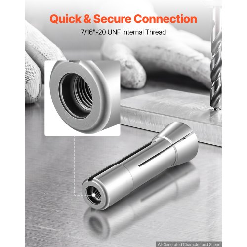 R8 tsangikomplekt 1/16"-3/4", 23-osaline — pilt 3