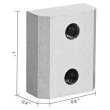 VEVOR Cuchillas de repuesto para cortador de barras de refuerzo de 0.630 in, material de acero Cr12MoV para cortador de barras de refuerzo eléctrico de 5/8 pulgadas, 12 cuchillas con 24 tornillos hexagonales y 24 arandelas de resorte