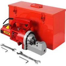 VEVOR Electric Hydraulic Rebar Cutter, 1250W Portable Electric Rebar Cut 3/4" 20mm #6 Rebar within 4 Seconds, 110V