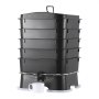 VEVOR 5-Tray Worm Composter, Κάδος 50 L Worm Compost Outdoor and Indoor, Sustainable Design Worm Farm Kit, για ανακύκλωση απορριμμάτων τροφίμων, χύτευση σκουληκιών, τσάι από σκουλήκια, βερνικοκαλλιέργεια και λιπασματοποίηση