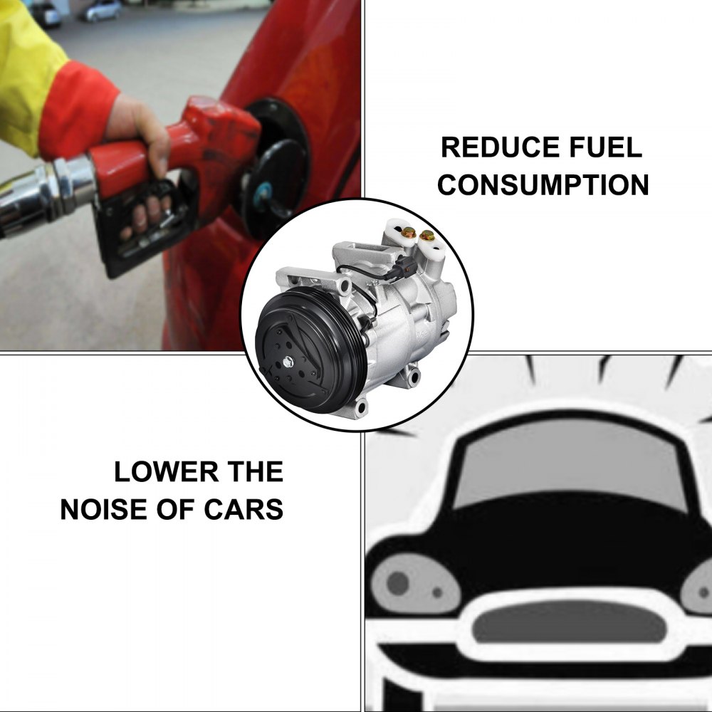 3.5L  A/C Compressor With Clutch For Infiniti QX4 67435 Nissan Pathfinder  2001-2004