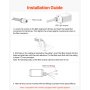 VEVOR 450pcs Headliner Star Light Kit Roof Twinkle Ceiling Lights Fiber Optic